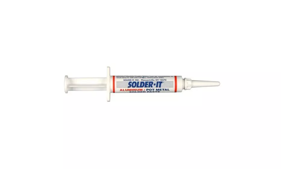 Solder It ALP-21 Aluminum/Pot Metal Solder Paste, 7.1 Gram Syringe - Primary Image