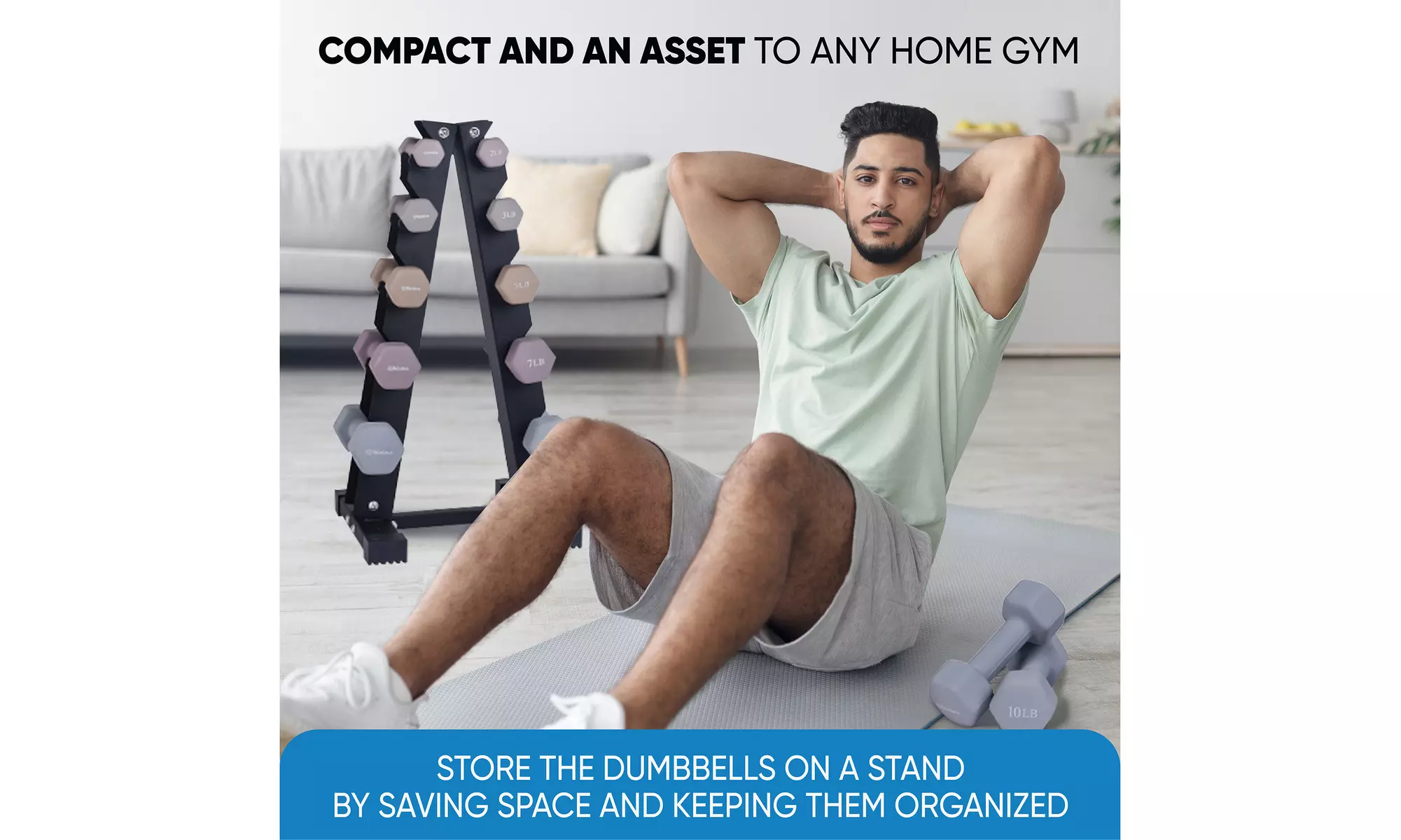 Bintiva Neoprene Dumbbells - Varies by Selection