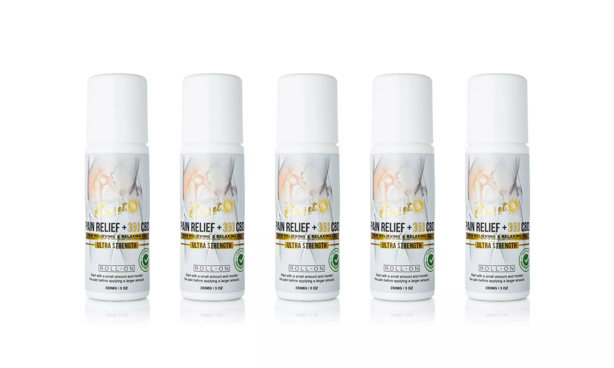 Sunset CBD Bundle and Save - Sunset 1000MG Pain Relief Cream Options