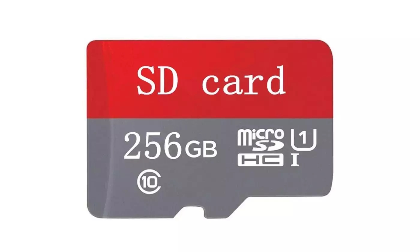 256GB Original Flash Memory Micro SD Card Class10 TF Card Memory Card - Primary Image