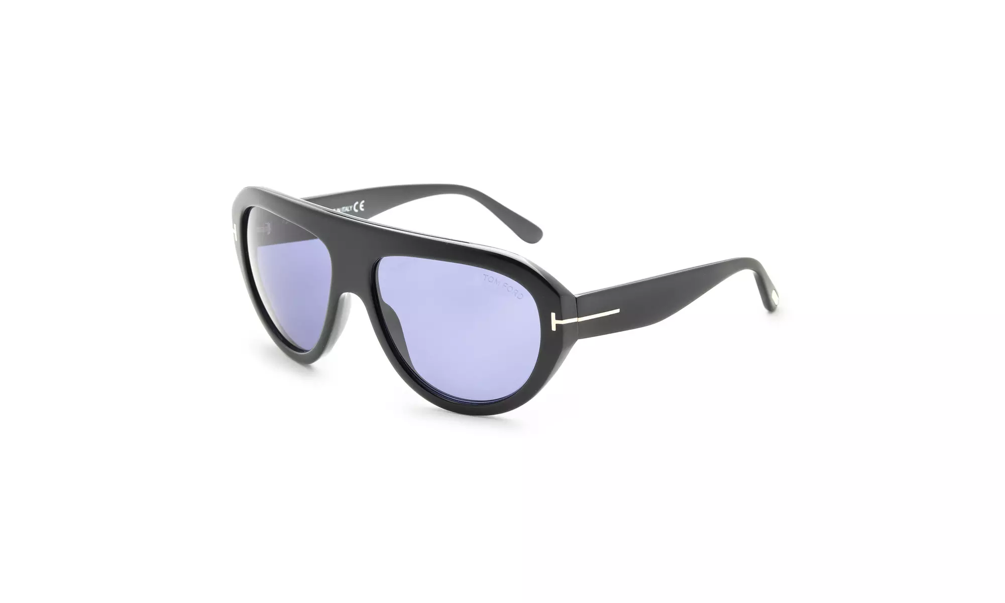 Tom Ford Men's Felix FT0589-01V 59 Blue Lens Sunglasses - Primary Image