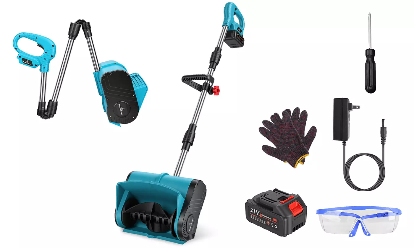 iMounTEK 21V Cordless Snow Shovel & Snow Thrower - 11 Inch