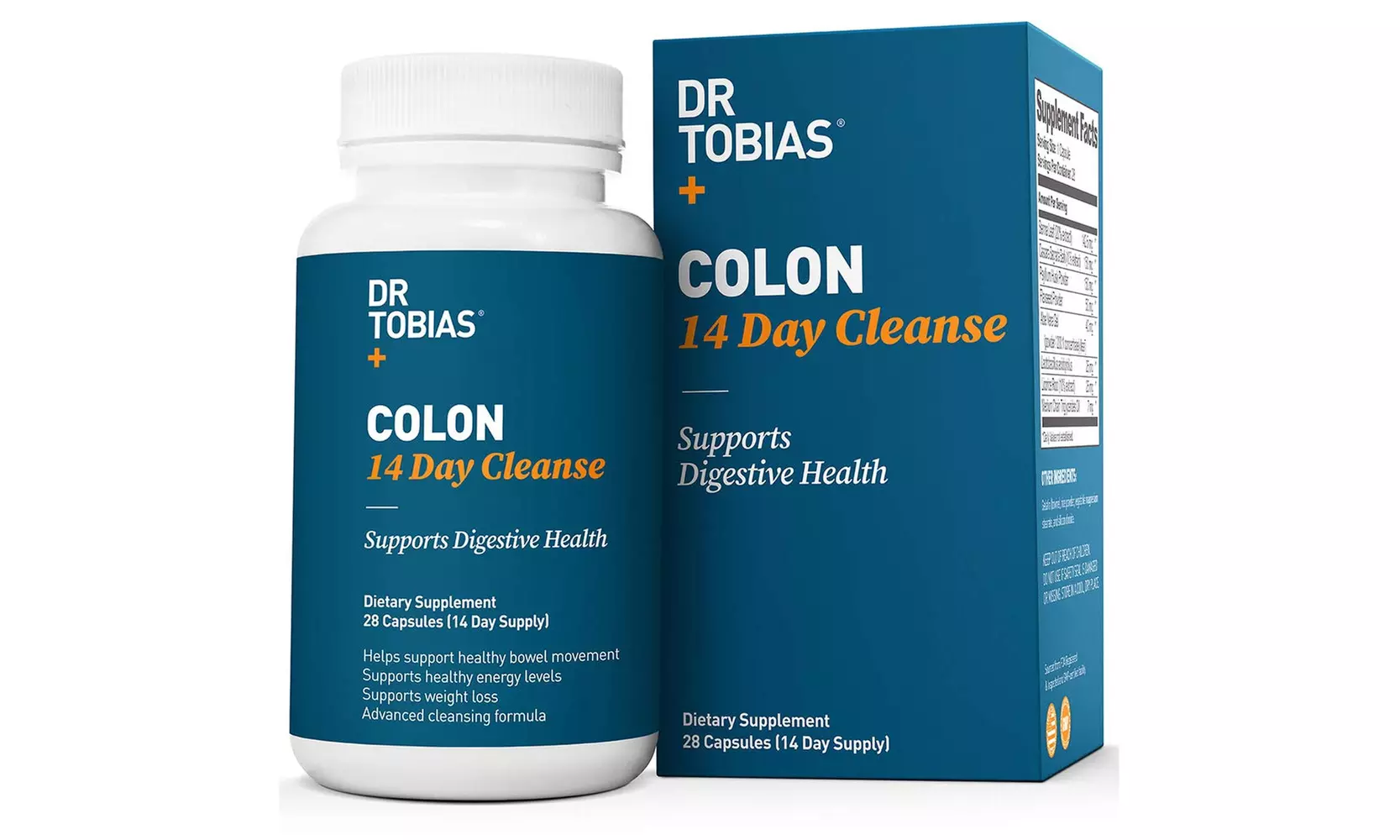 Dr Tobias Colon 14 Day Quick Cleanse, 28 Capsules - Primary Image