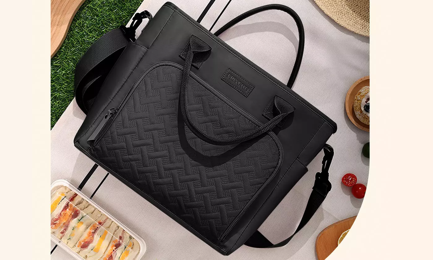 ItBelongs2U Insulated Lunch Bag Leakproof Cooler Tote 11L