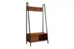 Offex 72" Angled Side Metal and Wood Hall Tree - Second Medium