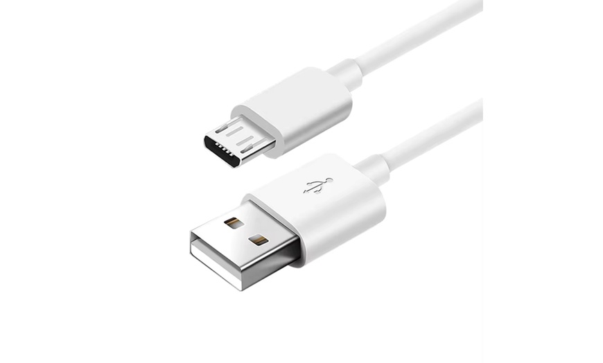 Image 7: Samsung Fast Adaptive Charger Original 2 Pack with 2 Micro USB OR Type-C Cables