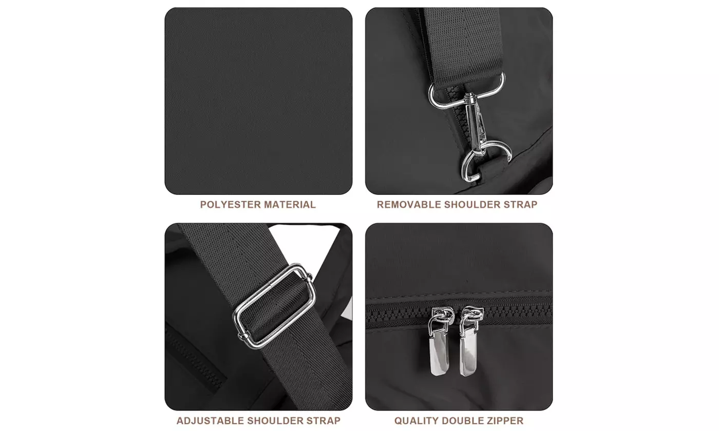 Multi-Functional Duffel Bag Lightweight Expandable Travel Bag With Wheels