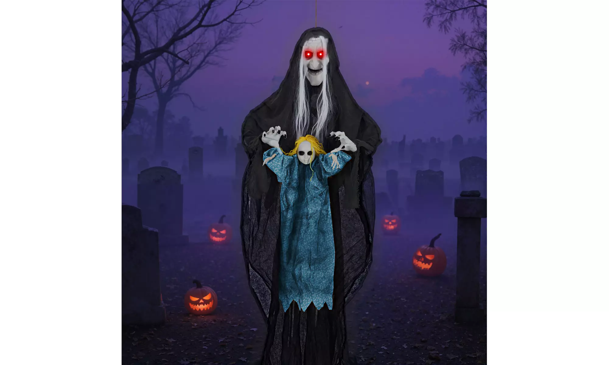 Animated Halloween Decorations: Bring Your Yard to Life by Costway