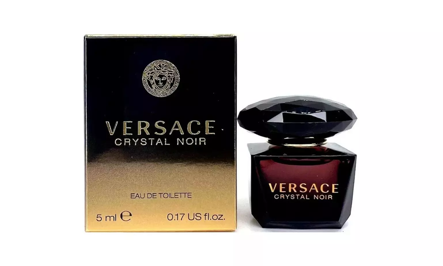Versace Crystal Noir Eau De Toilette For Women (Multiple Size)