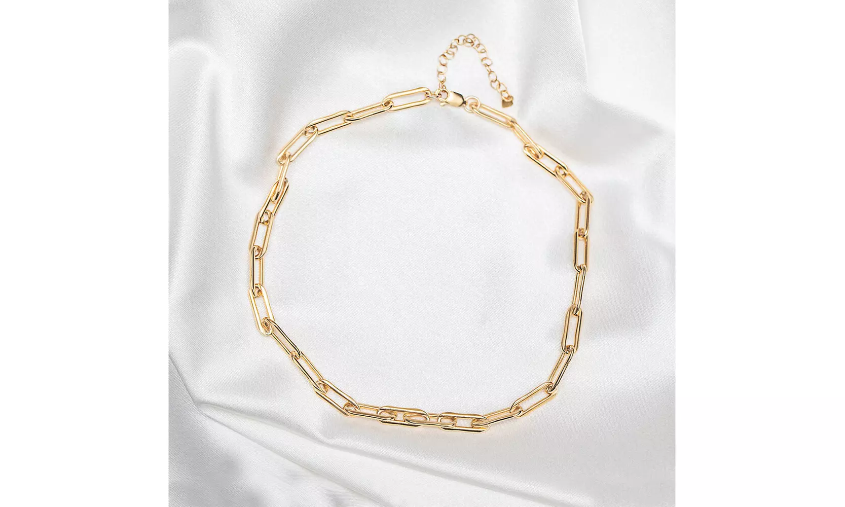 Sterling Silver Paper clip chain