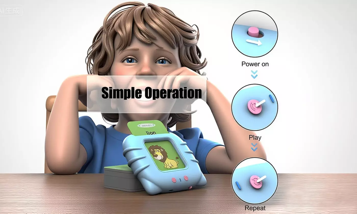 Speech Therapy Autism Sensory Children Toys 112 Sight Words Talking Flash Cards