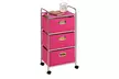 Pink 3-Drawer Storage Cart - Second Medium