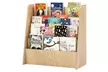 Costway 4-tier Kids Wooden Bookshelf Toddlers Book Rack with Deep Shelves - Second Medium