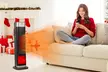 iMounTEK 1500W Oscillating Ceramic Tower Space Heater with 3D Flame & 3 Modes - Second Medium