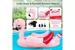 6-Person Inflatable Island Party Floating Flamingo with Electric Pump - Second Medium