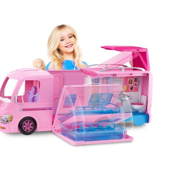 barbie dreamcamper adventure camping playset for ages 3y 