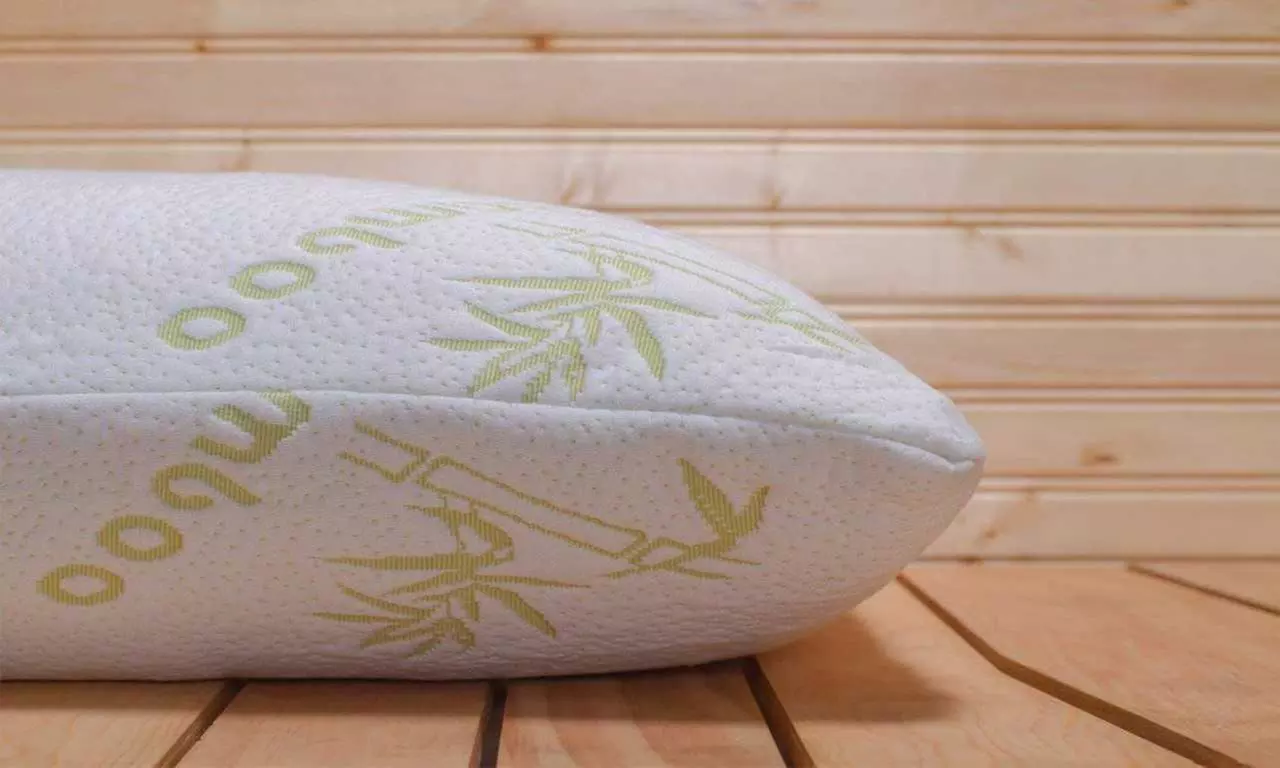 Bamboo Memory Foam Pillow - King or Queen Size - Second Medium