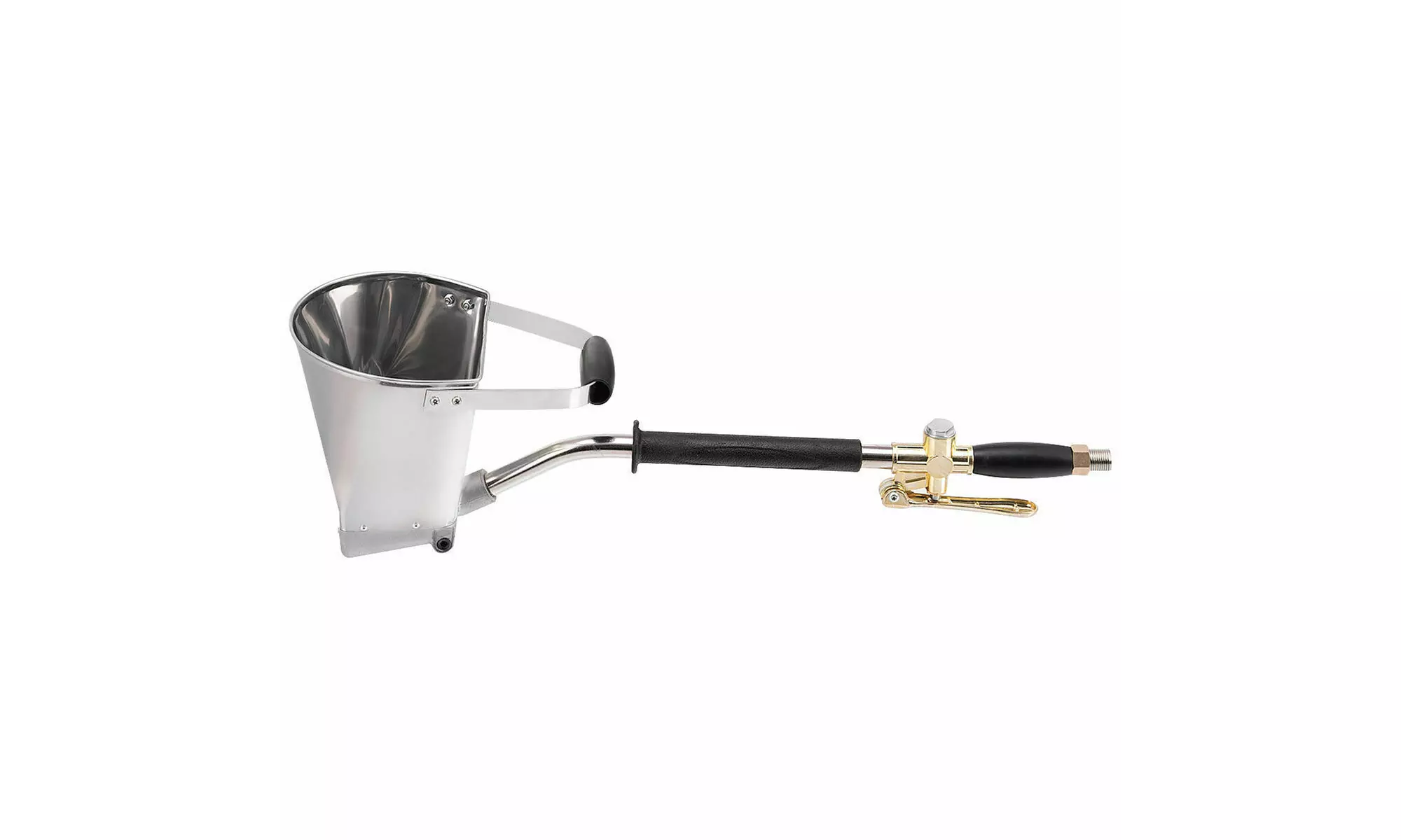 4 Jet Stucco Sprayer Plaster Sprayer Cement Mortar Spray Gun Hopper Wall Paint - Second Medium