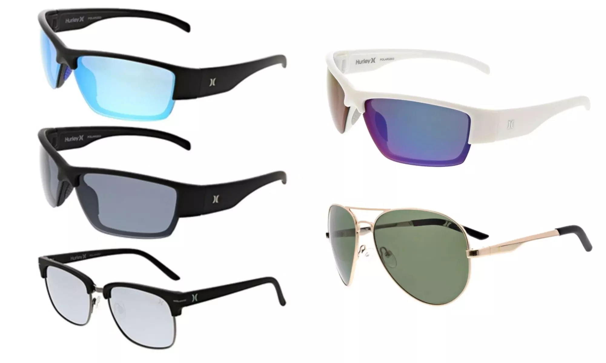 Hurley Polarized Men's Sunglasses - Primary Image