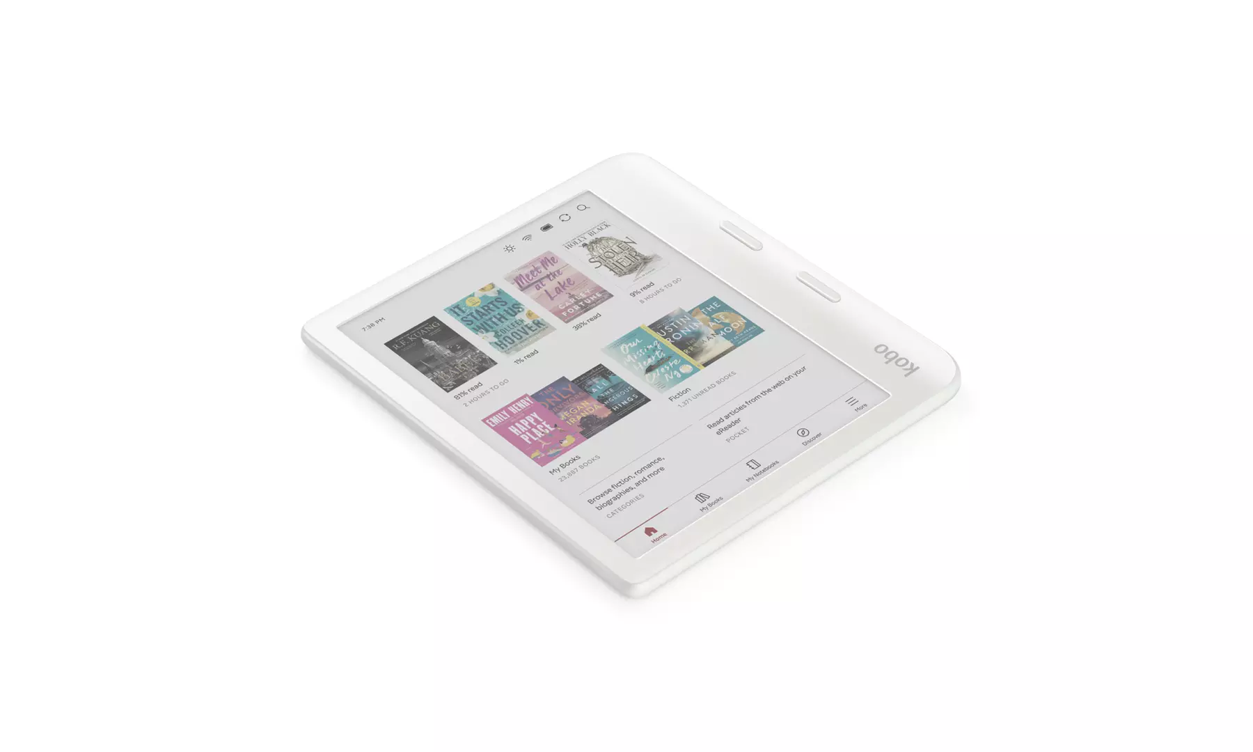 Kobo Libra Colour eReader 7" Glare-Free Colour eInk Kaleido 3 Display Waterproof