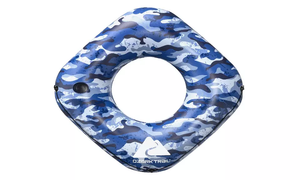 Ozark Trail Camo Diamond Drifter River Tube Pool Float 53" - Second Medium