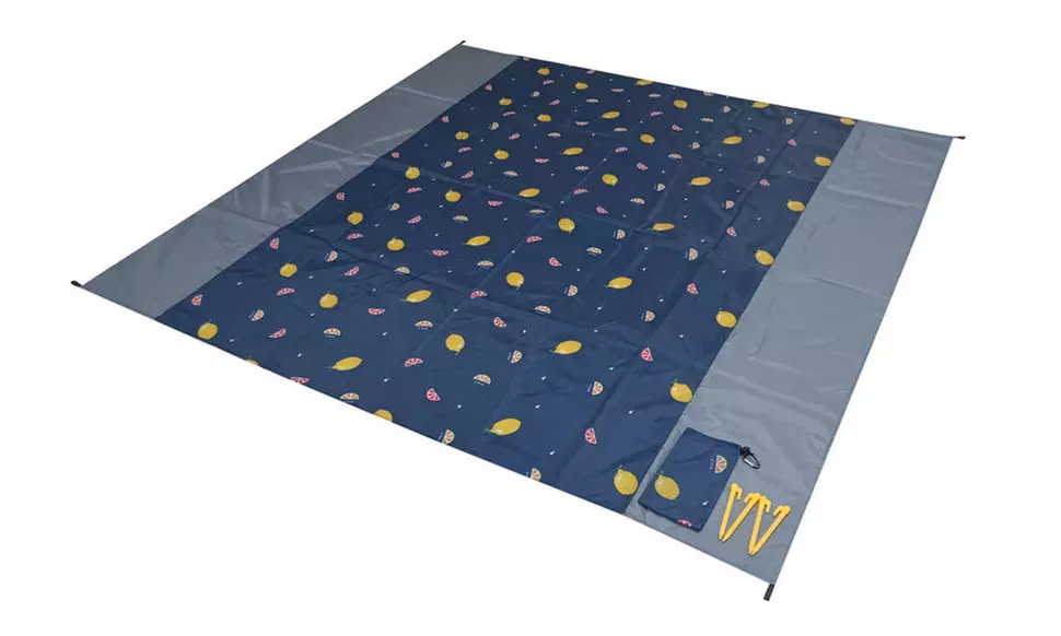 79"x83" Sandproof Outdoor Mat Blanket for Picnic Beach Camping Hiking