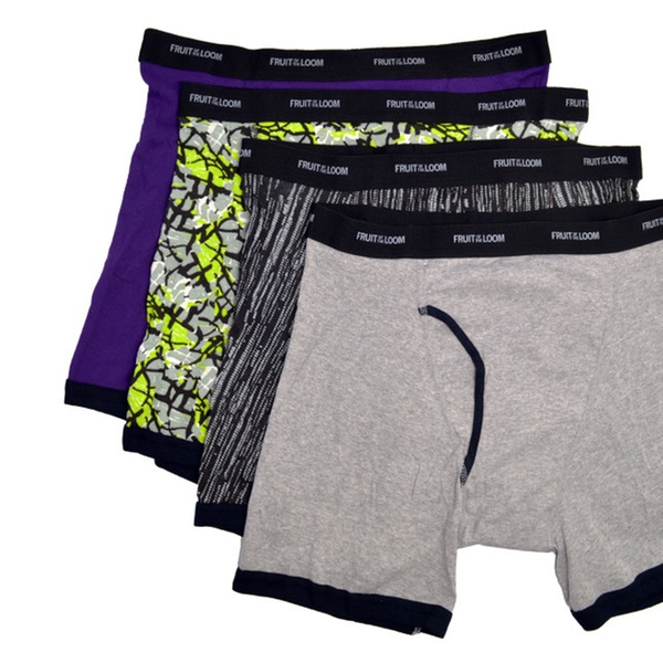 fruit of the loom boxer shorts 100 cotton