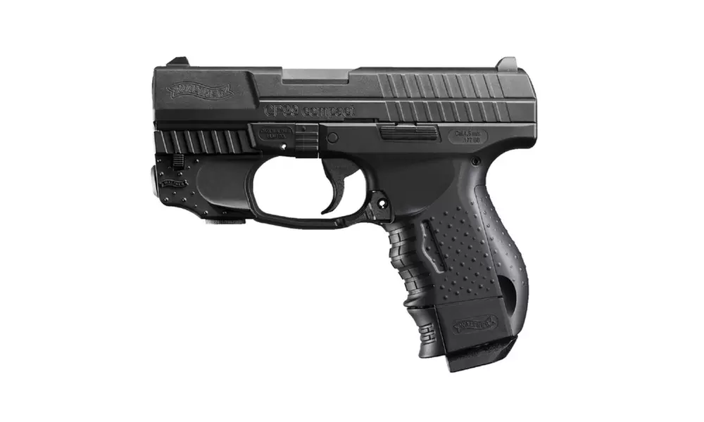 Walther CP99 Air Gun Compact w/Laser Black - Primary Image