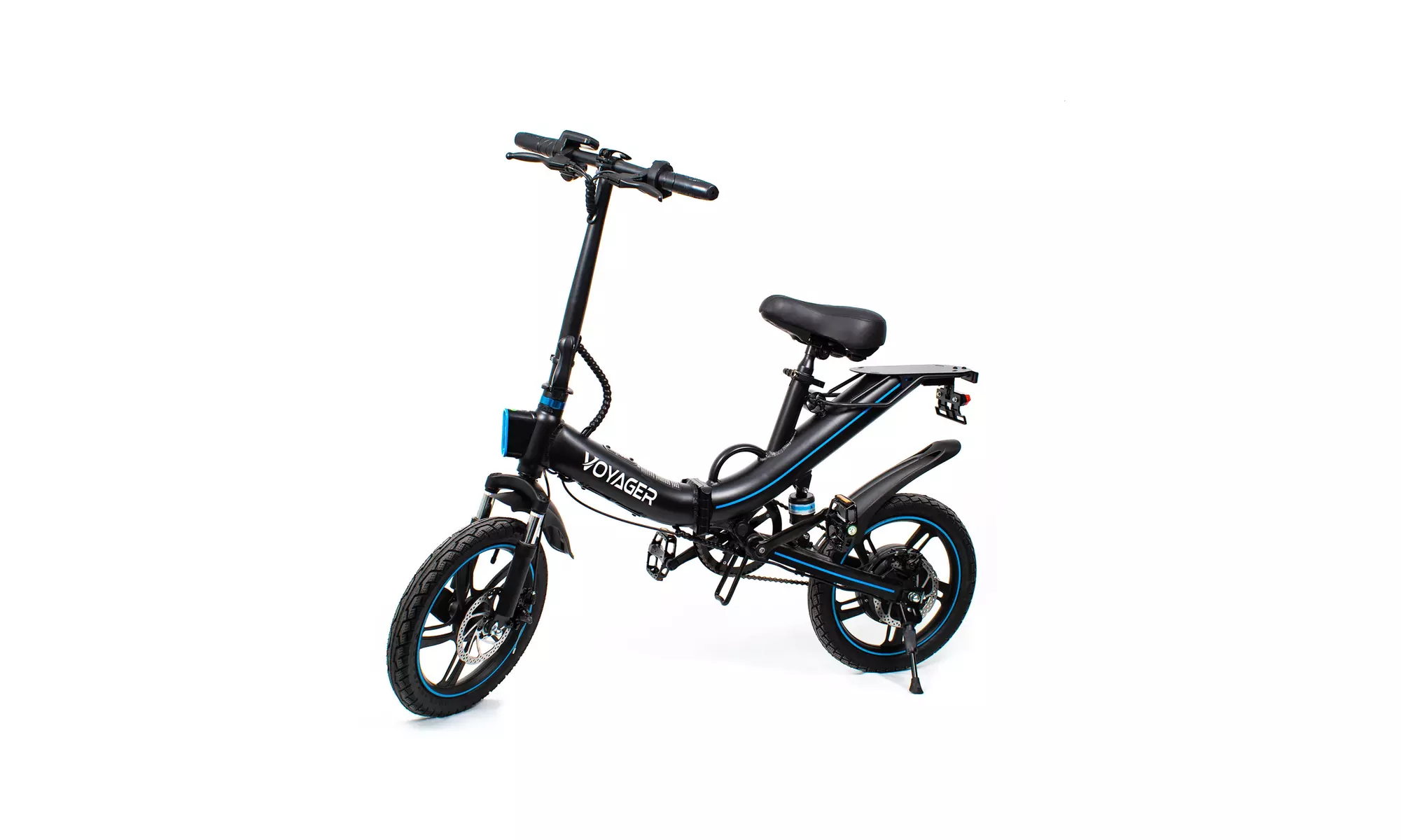 Voyager Radius Pro V2 Electric Bike, Blue - Primary Image