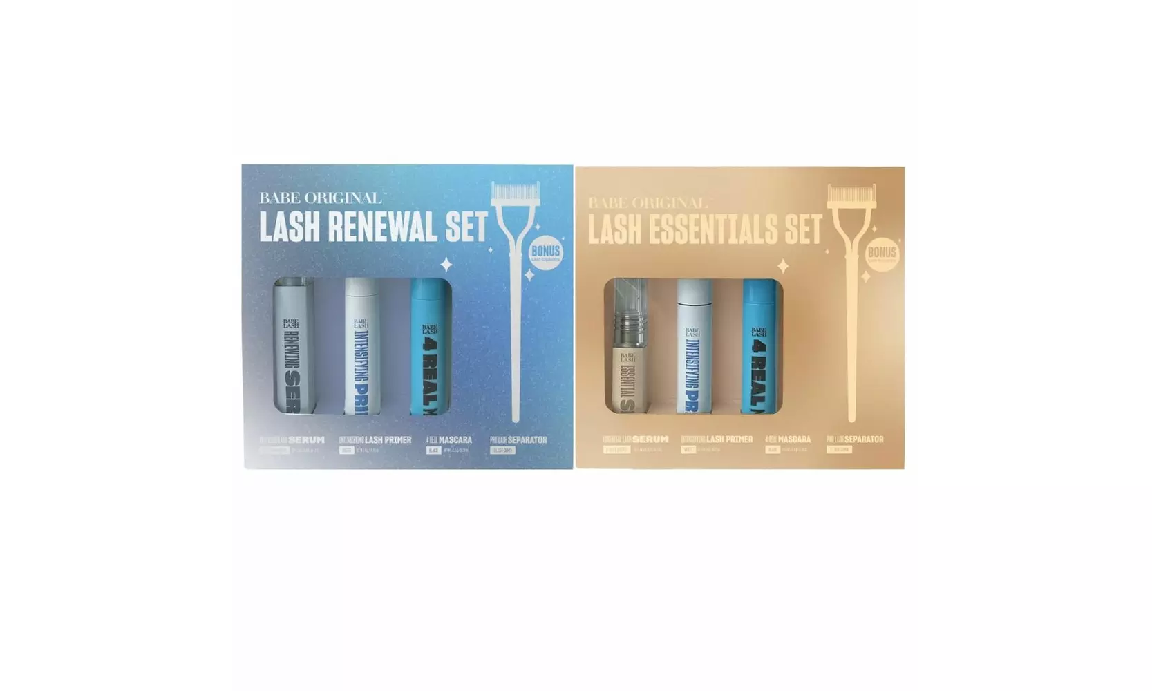 Babe Original Lash Renewal or Essentials 4 Piece Gift Sets