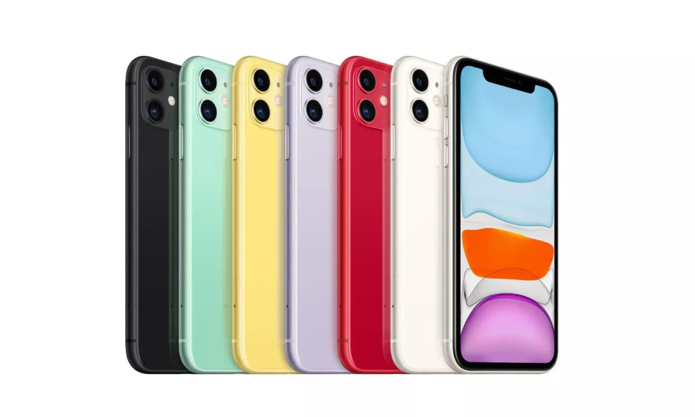 Apple iPhone 11 Unlocked Verizon T-Mobile AT&T 64GB 128GB 256GB Refurbished - Primary Image