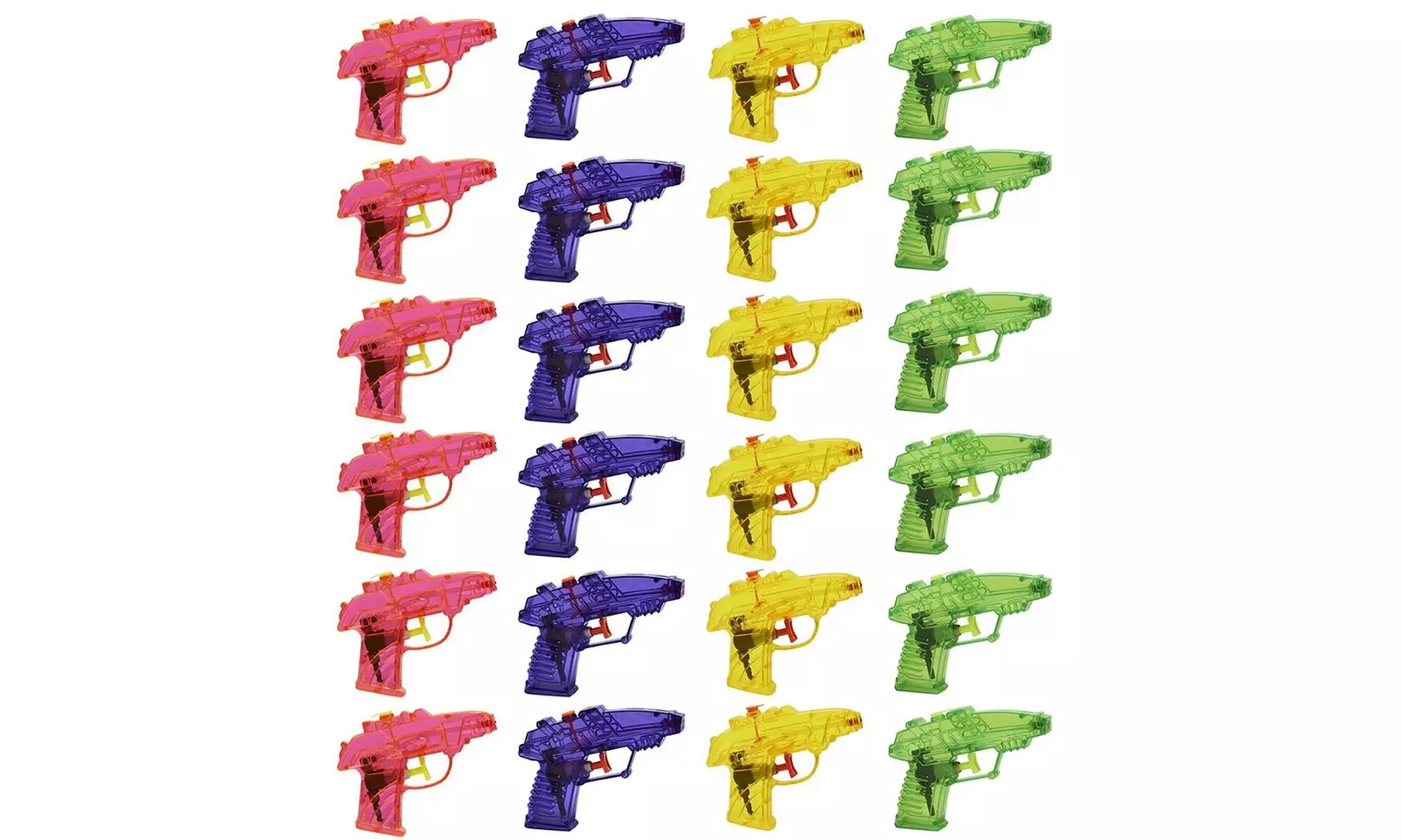24 Pack Mini Squirt Guns, Wat... | Groupon Goods