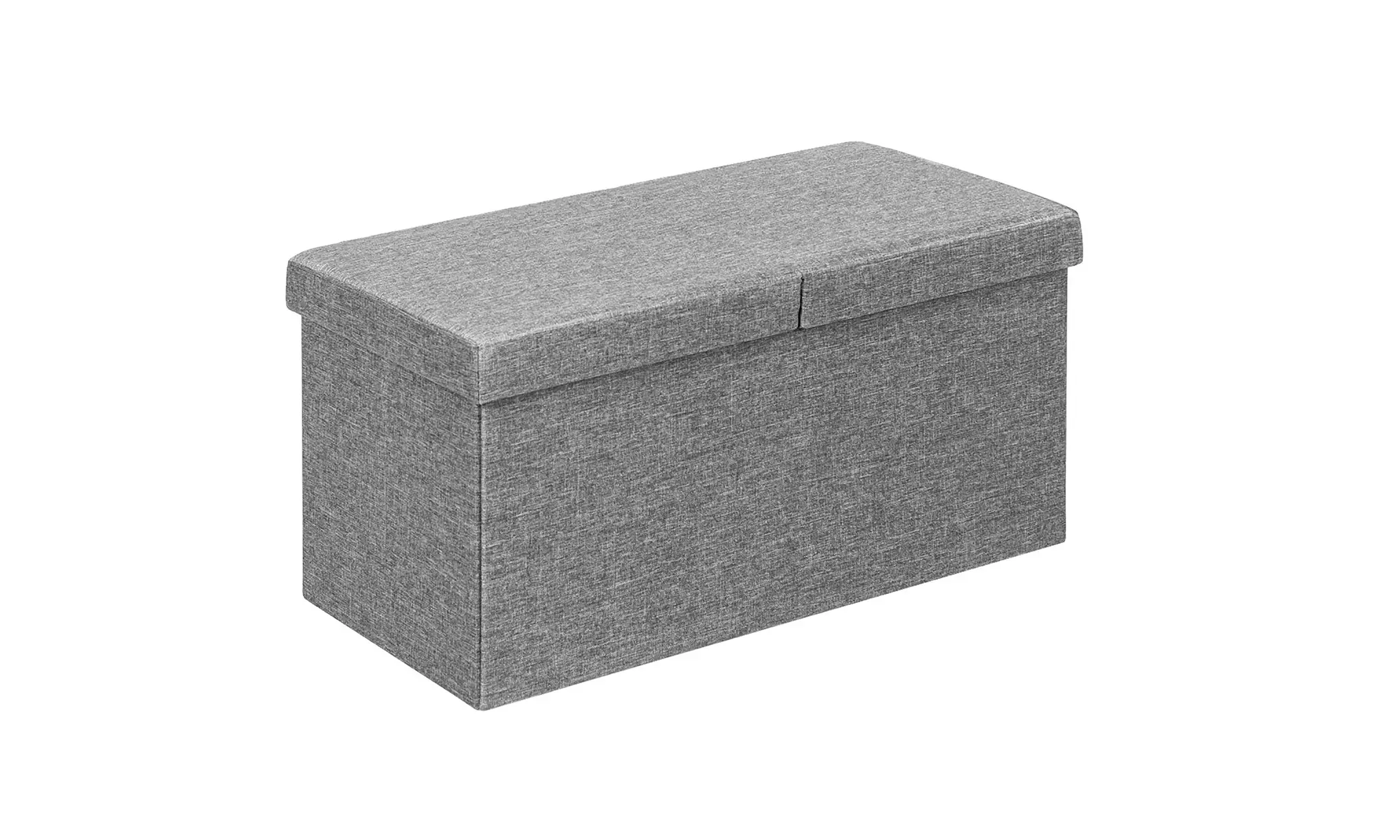 30'' Folding Storage Ottoman W/Lift Top Bed End Bench 80L Capacity - Primary Image
