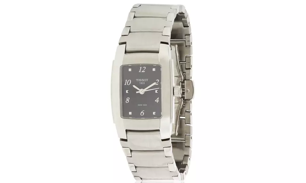 Tissot T10 Stainless Steel Ladies Watch T0733101105701 - Primary Image