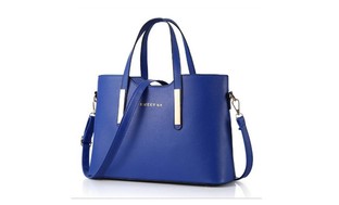 Women's PU Leather Shoulder Bags Top-Handle Handbag Tote Bag