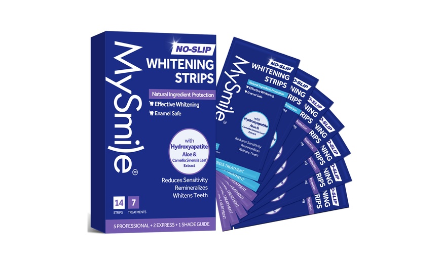 Image 1: Pack of 28 Strips Professional 3D Teeth Whitening Strips 