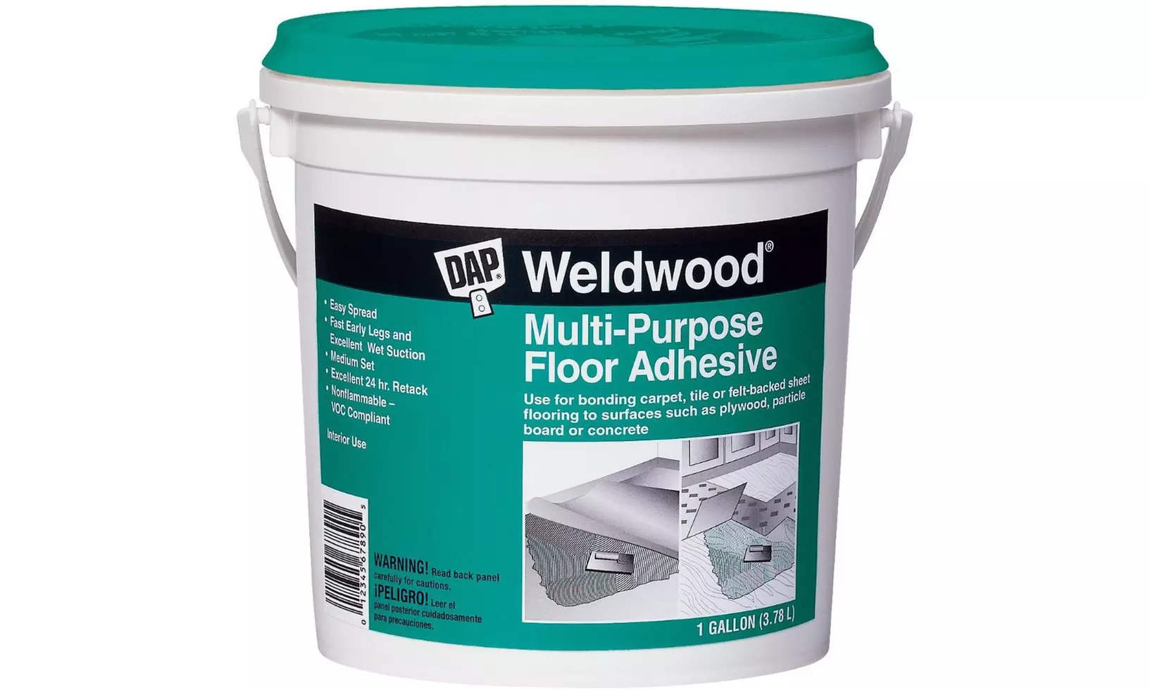 Dap 1 Gallon Multipurpose Floor Adhesive 00142 - Primary Image