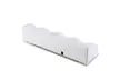Insten Quad Dock Charge with 4-pack Battery For Wii Controller,White - Second Medium