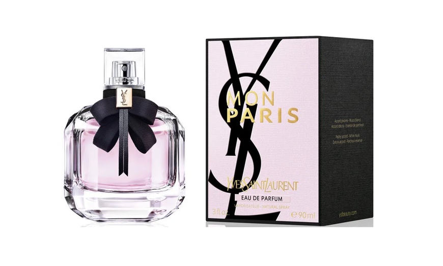 Image 1: Mon Paris by Yves Saint Laurent Eau de Parfum 3.0 FL. Oz. Women's 