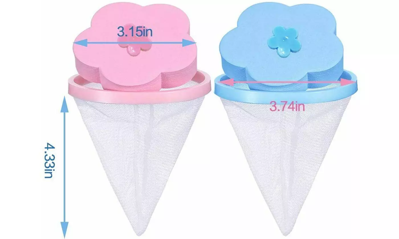 Floating Pet Fur Catcher Laundry Lint Pet Hair Remover For Washing Machine