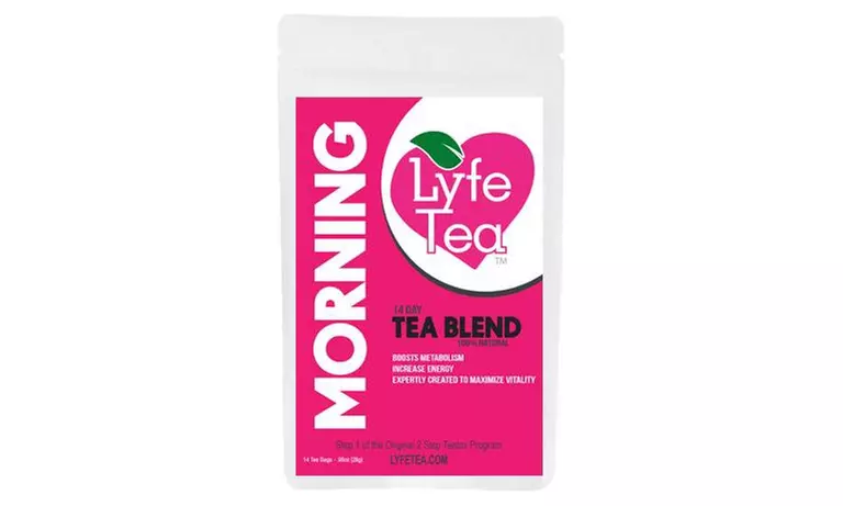  14 Day Morning Lyfe Tea Suppress Appetite weight loss Boost Energy,Elevate Mood - Primary Image