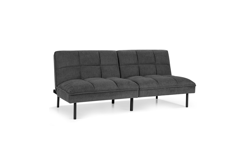 convertible futon sofa 8 inch mattress and frame