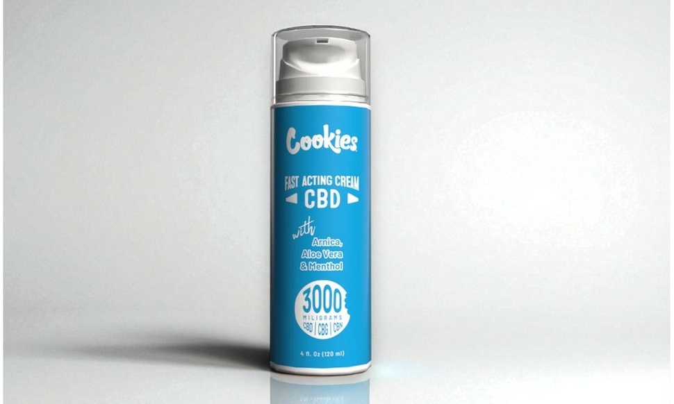Cookies CBD/CBG/CBN Cream 3000mg Menthol, Aloe Vera, Arnica (1:1:1)