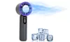 iMounTEK 100-Speed Handheld Turbo Fan with Ice Cooler and LCD Display
