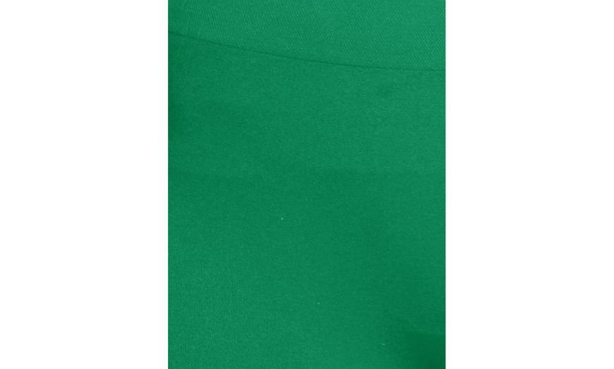Image 72: Plus size,Solid Color Basic Soft Comfy Elastic Waistband High Waist Leggings
