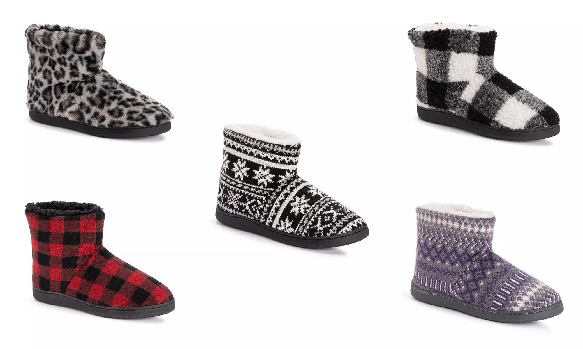 MUK LUKS Women's Faryn Indoor Outdoor Slipper Boots Sizes 6-11 - Primary Image