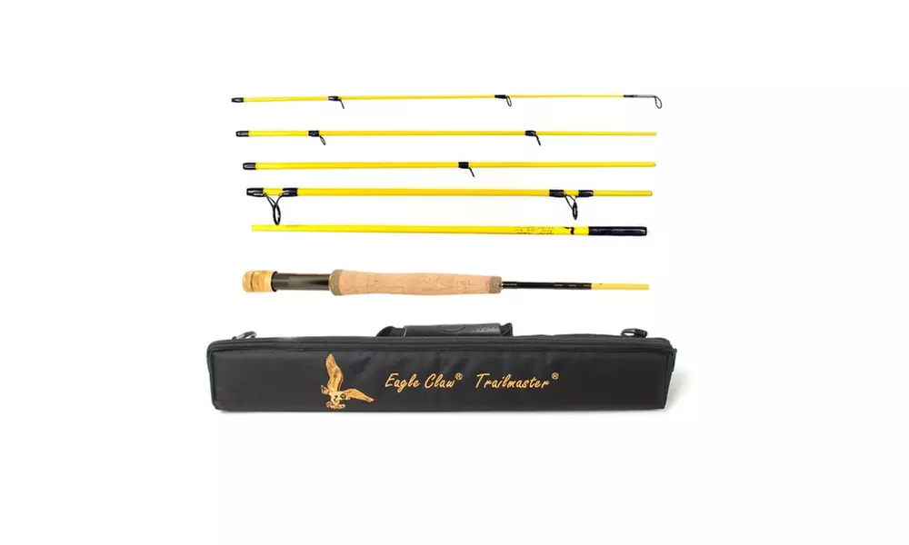 Eagle Claw Trailmaster Fly Rod 6 Piece 8ft 6in Medium Fast - Primary Image