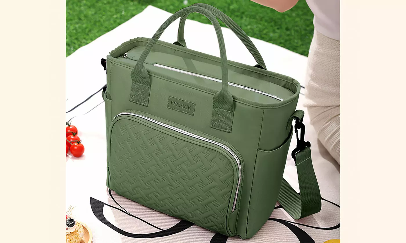 ItBelongs2U Insulated Lunch Bag Leakproof Cooler Tote 11L