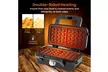 Costway 3-in-1 Waffle Iron, Panini Press Grill and Sandwich Maker Set - Second Medium