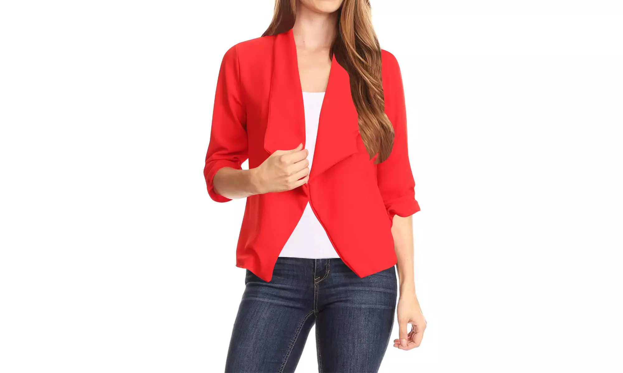 Women's Casual Office Wear Basic Solid Blazer Jacket
